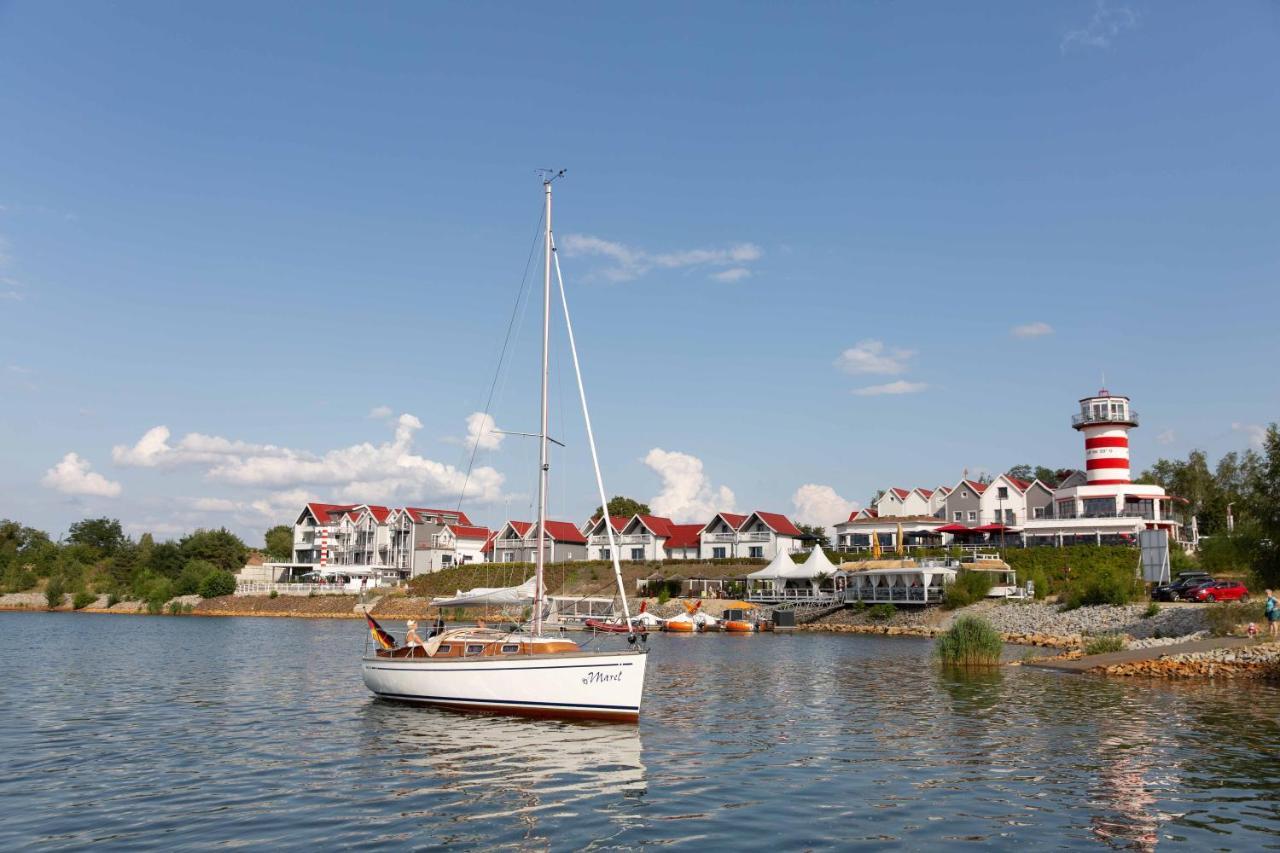 Der Leuchtturm-Gastro Gmbh Otel Geierswalde Dış mekan fotoğraf