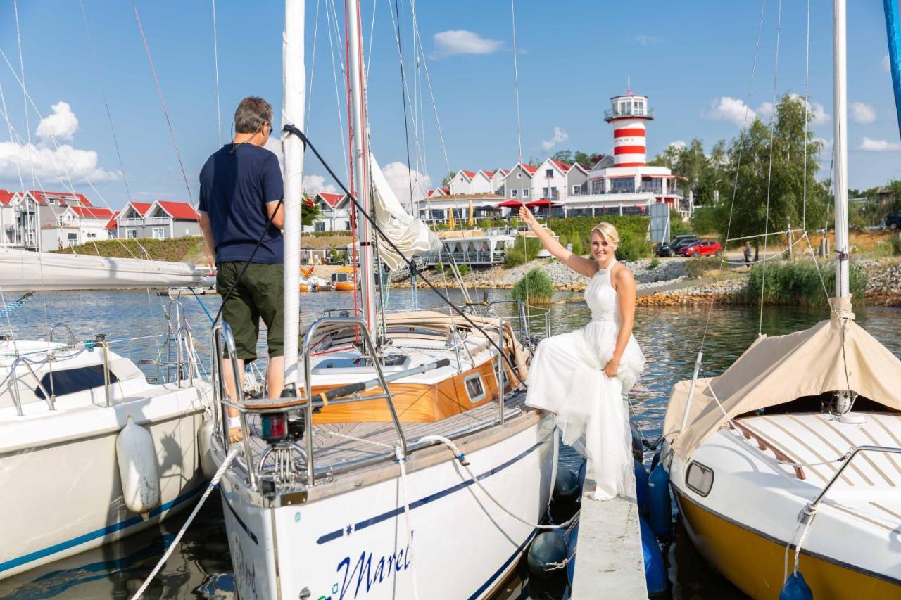 Der Leuchtturm-Gastro Gmbh Otel Geierswalde Dış mekan fotoğraf