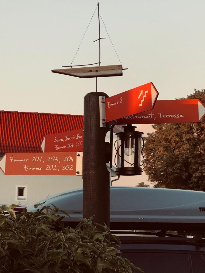 Der Leuchtturm-Gastro Gmbh Otel Geierswalde Dış mekan fotoğraf