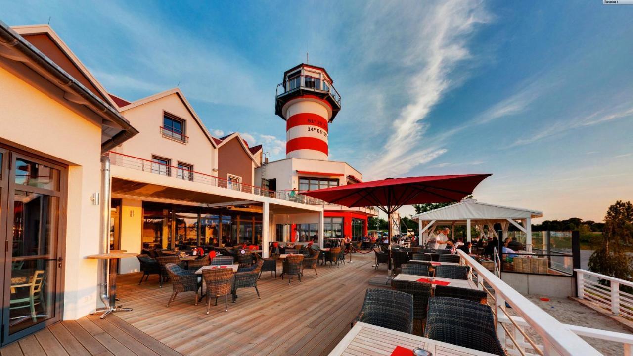 Der Leuchtturm-Gastro Gmbh Otel Geierswalde Dış mekan fotoğraf