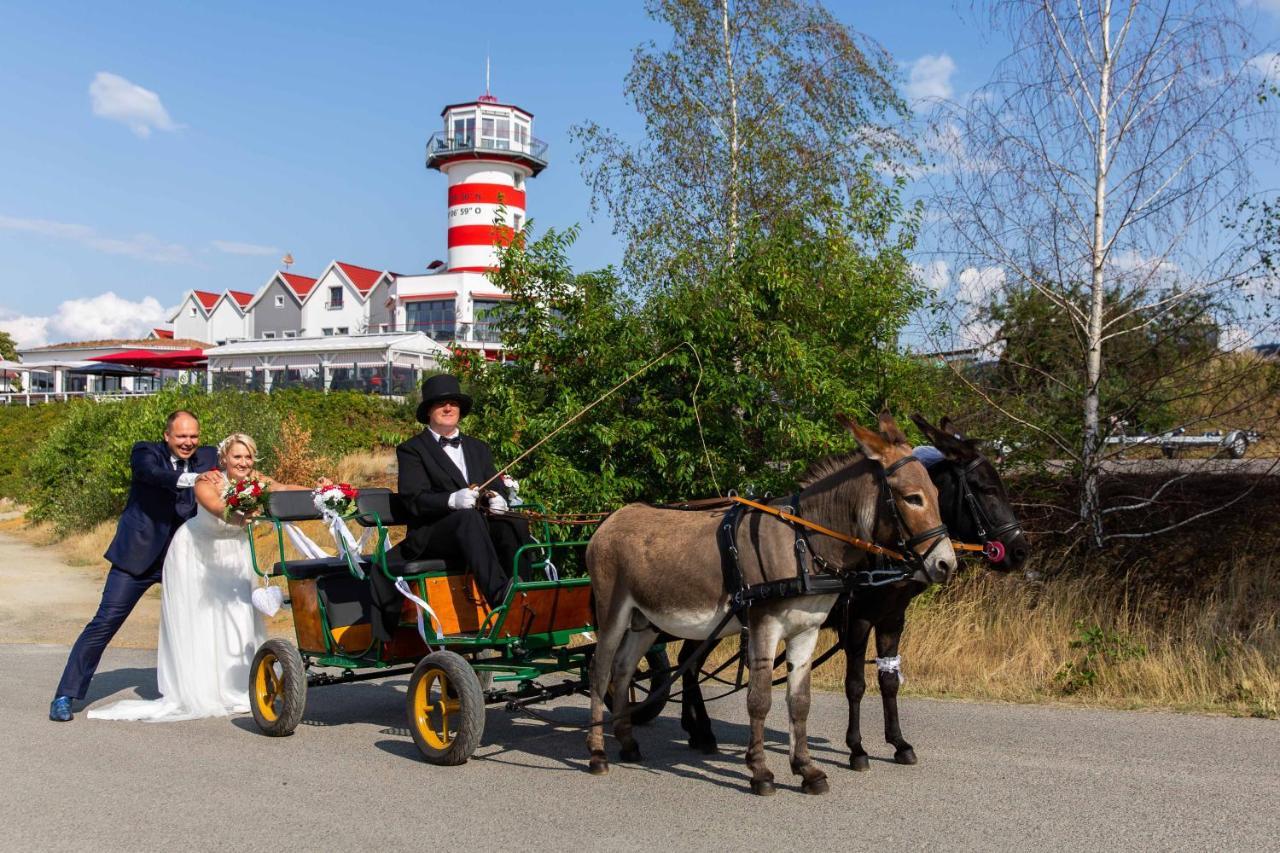 Der Leuchtturm-Gastro Gmbh Otel Geierswalde Dış mekan fotoğraf